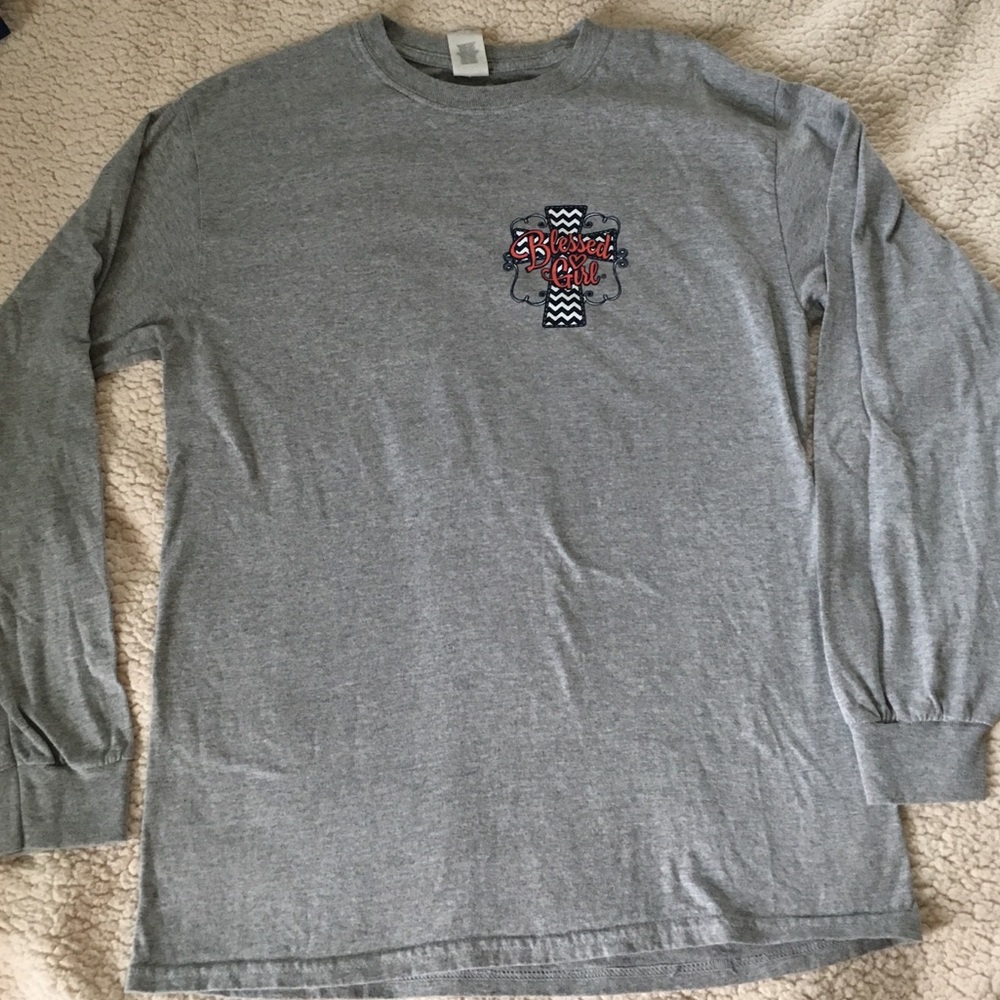 Blessed girl long sleeved t-shirt